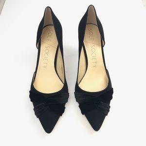 Sole Society Women's WMNS Black Heels New With Box